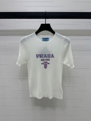 Prada 25 T-Shirt Wool with Acrylic 233531