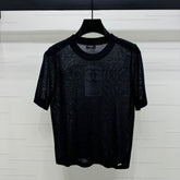 CHANEL CREW NECK SHORT-SLEEVE KNIT TOP 274965