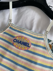 CHANEL KNIT CAMISOLE TOP 256898