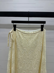 DIOR 25S HAND CROCHETED DRESS 264192