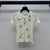 DIOR 25S RHINESTONE SWEATER 264083