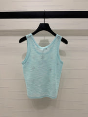CHANEL 25S PATCHWORK TANK TOP 264144