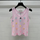 CHANEL 25S PATCHWORK TANK TOP 264143