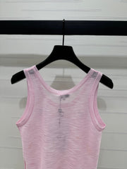 CHANEL 25S PATCHWORK TANK TOP 264143