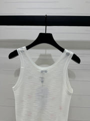CHANEL 25S PATCHWORK TANK TOP 264142