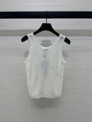 CHANEL 25S PATCHWORK TANK TOP 264142