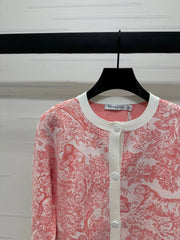 DIOR ROUND-NECK KNIT CARDIGAN 274878