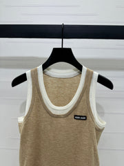 MIUMIU SLEEVELESS TOP 269402