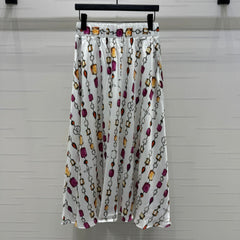 LV PRINTED SKIRT 269522