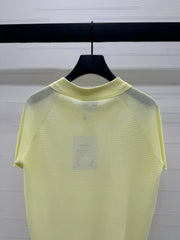 CHANEL POLO SHIRT YELLOW 274900