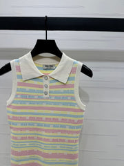 MIUMIU SLEEVELESS DRESS WITH COLLAR 274939