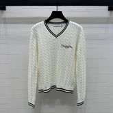 DIOR V-NECK PULLOVER SWEATER 274926