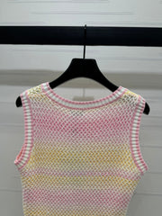 CHANEL SLEEVELESS KNIT VEST 274919