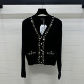 CHANEL KNIT CARDIGAN BLACK 274916