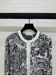 DIOR JACQUARD KNIT CARDIGAN 274879
