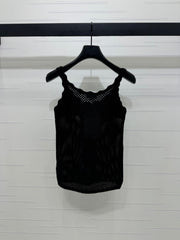 CHANEL WIDE-STRAP TANK TOP 274892