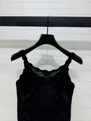 CHANEL WIDE-STRAP TANK TOP 274892