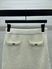 CHANEL 25S KNITTED MINI SKIRT 285
