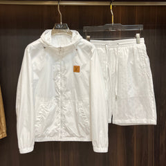 LV SET JACKET AND PANTS WHITE 239590