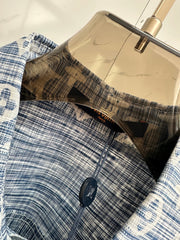 LV SHIRT JACKET IN BLUE MONOGRAM WASHED DENIM 238932