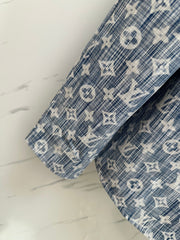 LV SHIRT JACKET IN BLUE MONOGRAM WASHED DENIM 238932