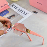 LOGO SQUARE SUNGLASSES 499930 IN METAL