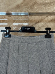 CELINE 25S PLEATED SKIRT 0086