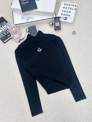 LV 25S LOGO-EMBROIDERED SWEATER 0073