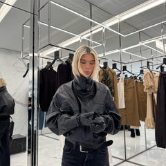 YSL 25S LEATHER JACKET STYLE 169