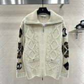 CHANEL 25S ZIPPERED CARDIGAN STYLE 115