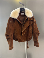 CELINE 25S VELVET DENIM JACKET 0099