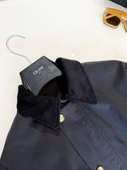 CELINE 25S SHORT-SLEEVE WINDBREAKER 0077