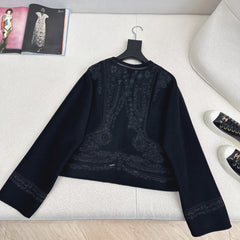 HERMES 25S SHORT CASHMERE COAT 193