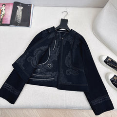 HERMES 25S SHORT CASHMERE COAT 193