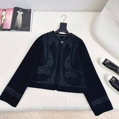 HERMES 25S SHORT CASHMERE COAT 193