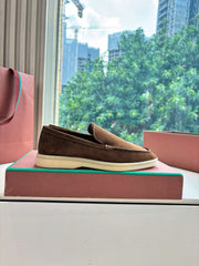 LP LOAFERS 25S IN BROWN CASHMERE