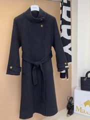 MAX MARA 25S TURTLENECK CASHMERE COAT 131