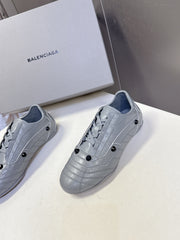 BALENCIAGA 25S SNEAKER IN GREY CALFSKIN