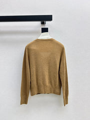HERMES 25S V-NECK SWEATER 246