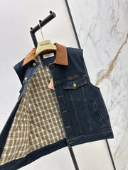 MIUMIU DENIM VEST 00380