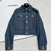CC 25 Jacket Blue Denim Cotton