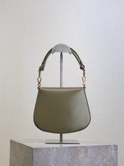 YSL 25S MINI VOLTAIRE 21 IN DEEP MUSK CALFSKIN SAINT LAURENT GOLD HARDWARE