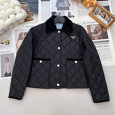 PRADA 25S LIGHTWEIGHT COTTON COLLARED JACKET 365