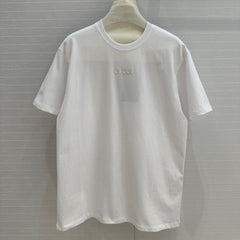 Gucci 25 Printed Short-sleeved T-shirt White Cotton