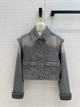 CC Denim Jacket Gray Cotton