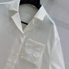Loewe Shirt White Acetate Fiber