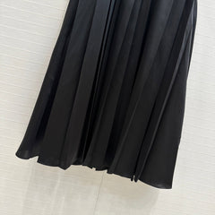 Loewe Dress Black Polyester Fiber