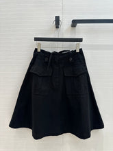 PRADA BLACK A-LINE SKIRT 264358