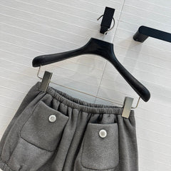 CC 25 Short Gray Cotton