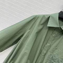 Loewe T-shirt Green Cotton